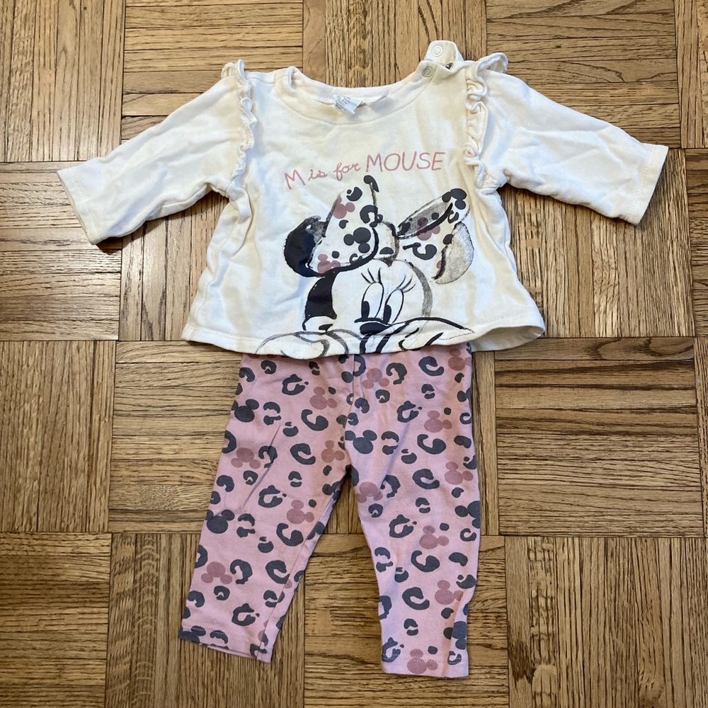 Disney Minnie Mouse Sweatshirt and Leggings set
